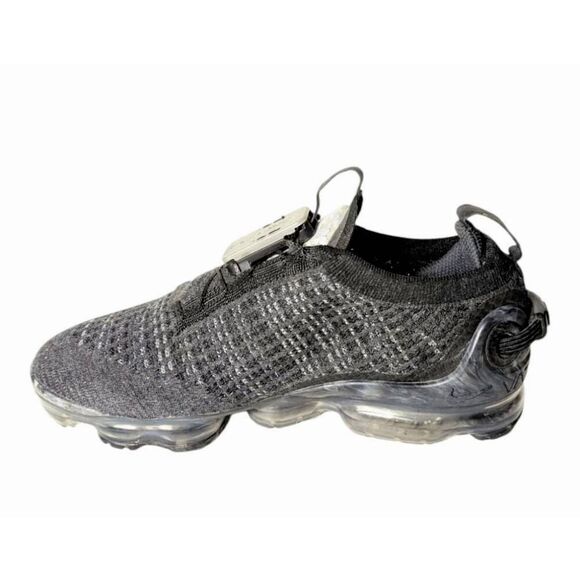 NIKE Air VaporMax 2020 Flyknit 'Black Dark Grey' Running Shoes Size 5Y/W6.5 - Picture 7 of 11